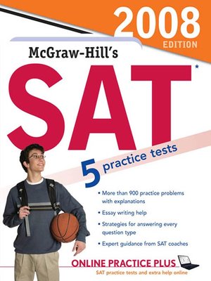 cover image of McGraw-Hill's SAT, 2008 Edition